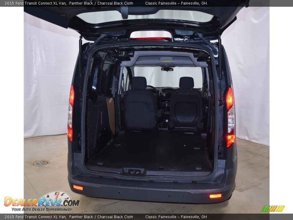 2015 Ford Transit Connect XL Van Panther Black / Charcoal Black Cloth Photo #10