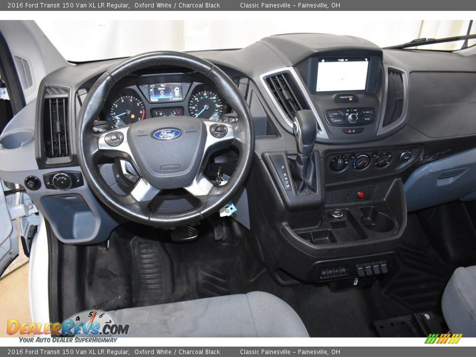 Dashboard of 2016 Ford Transit 150 Van XL LR Regular Photo #3