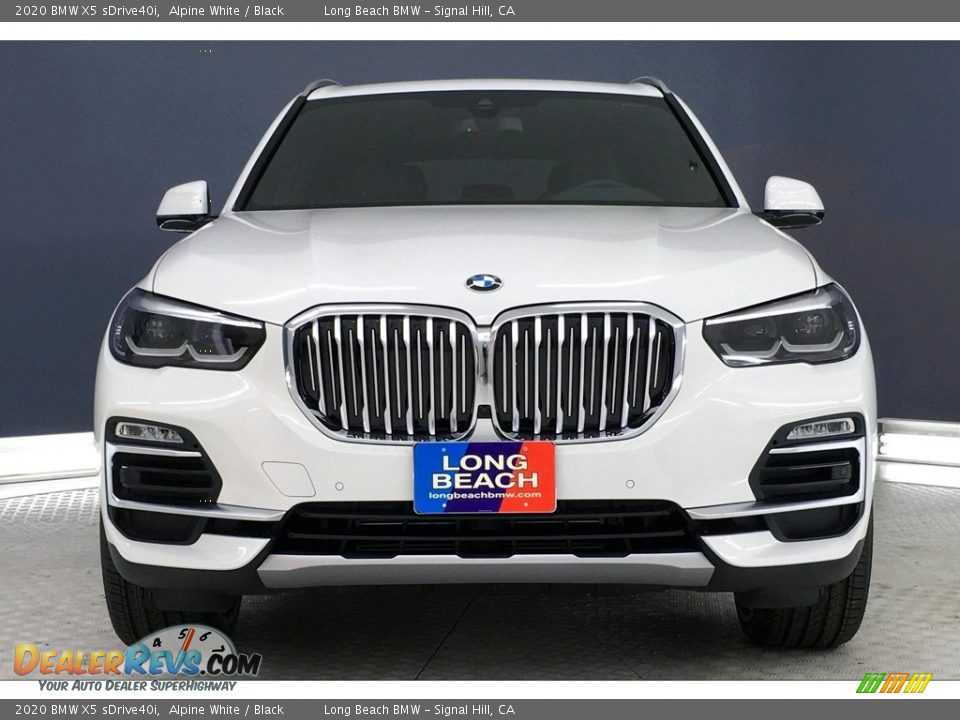 2020 BMW X5 sDrive40i Alpine White / Black Photo #2