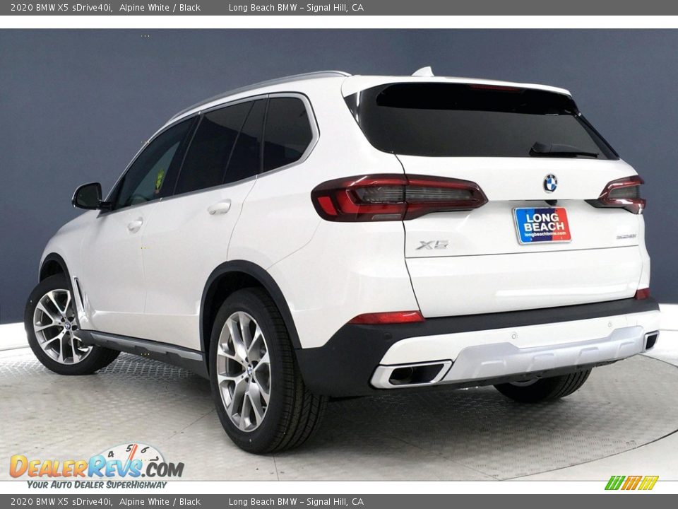 2020 BMW X5 sDrive40i Alpine White / Black Photo #3