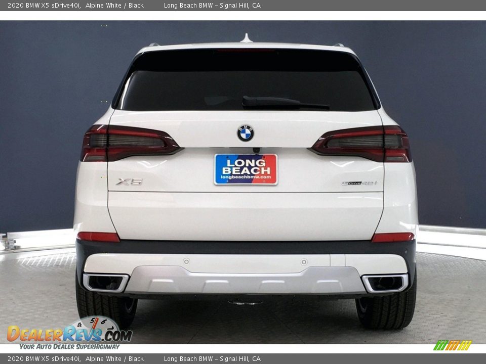 2020 BMW X5 sDrive40i Alpine White / Black Photo #4