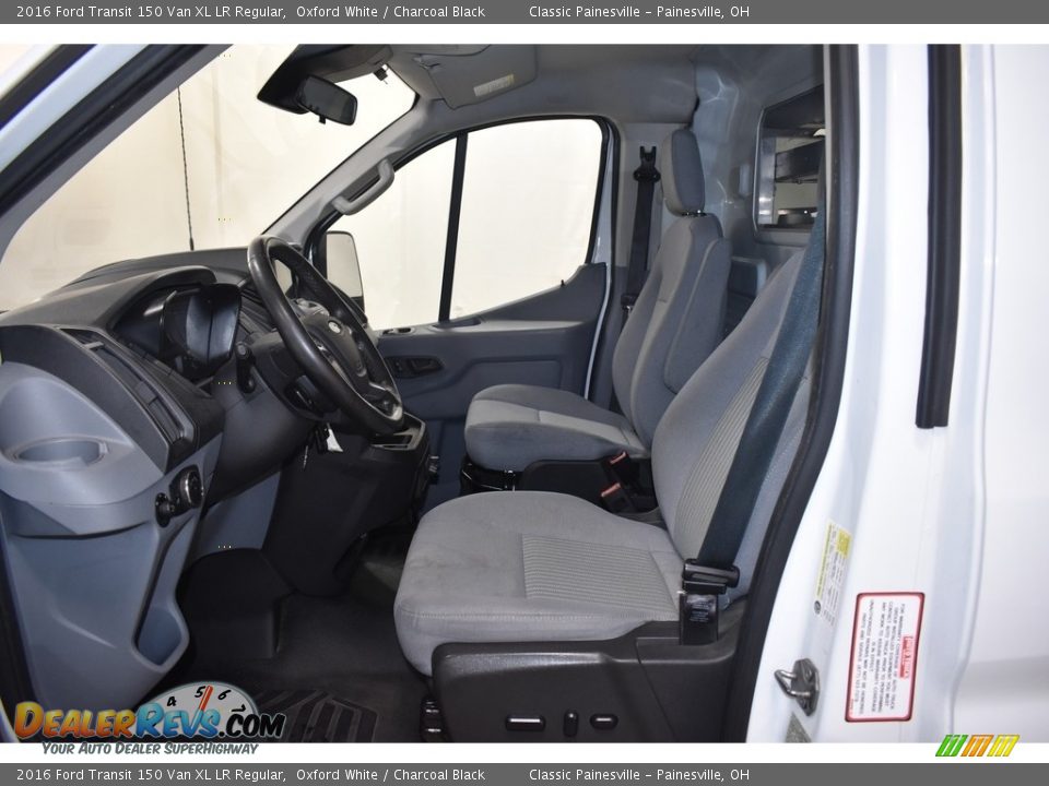 Charcoal Black Interior - 2016 Ford Transit 150 Van XL LR Regular Photo #10