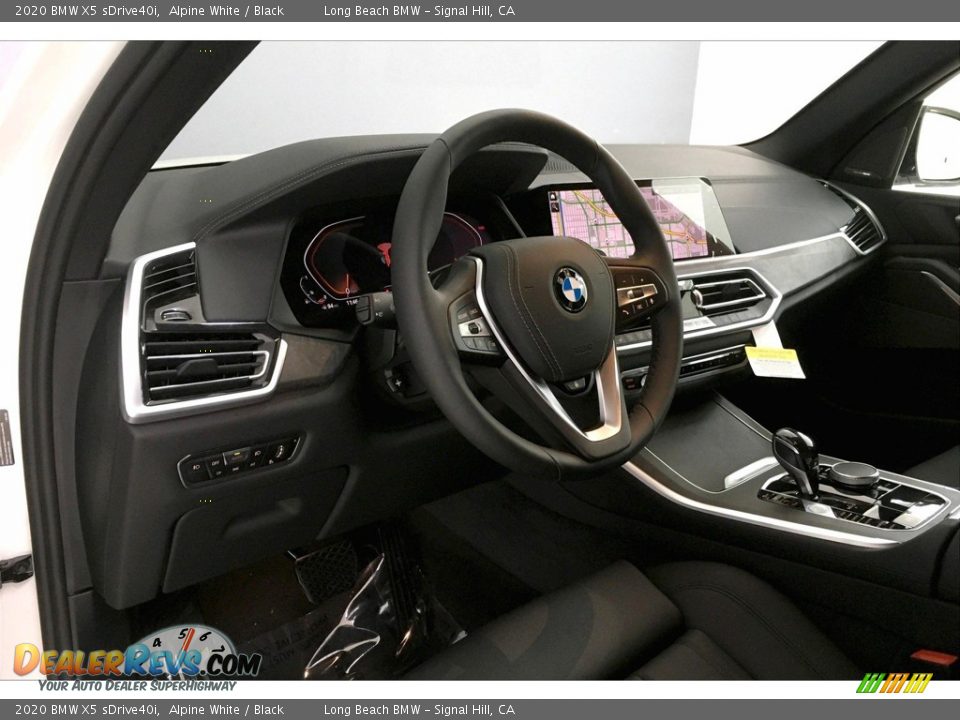 2020 BMW X5 sDrive40i Alpine White / Black Photo #7