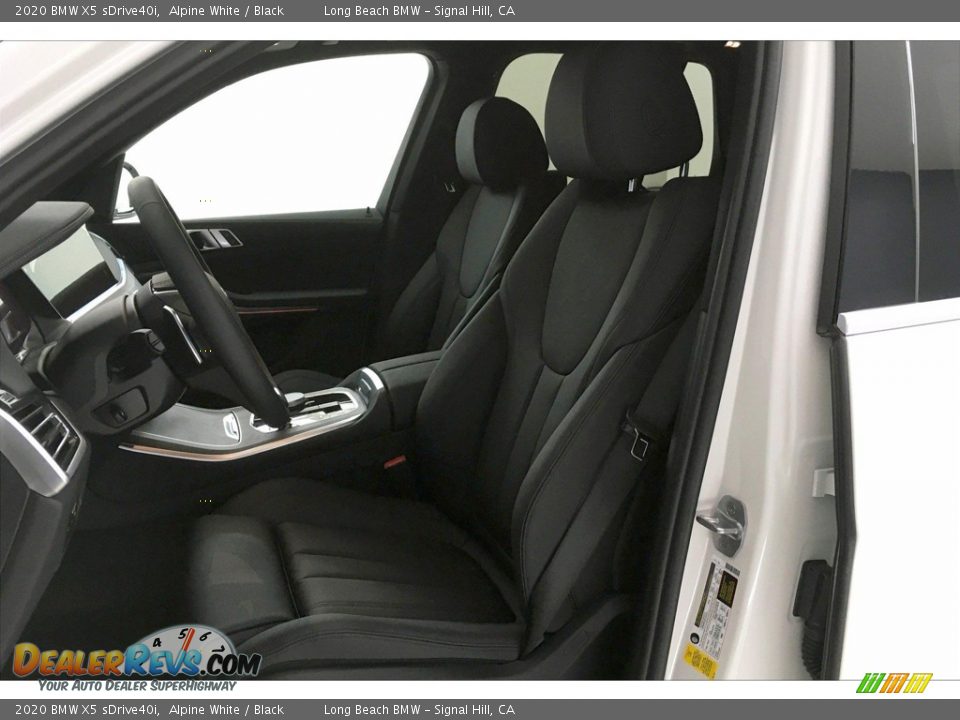2020 BMW X5 sDrive40i Alpine White / Black Photo #9