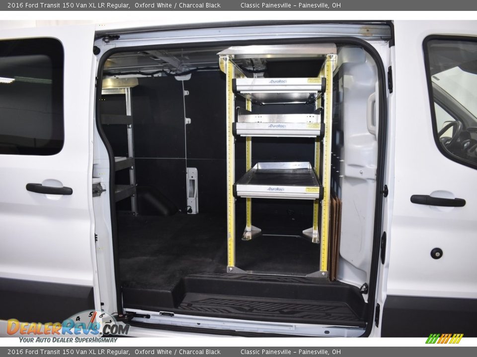 2016 Ford Transit 150 Van XL LR Regular Oxford White / Charcoal Black Photo #15