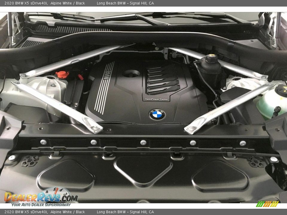 2020 BMW X5 sDrive40i Alpine White / Black Photo #10