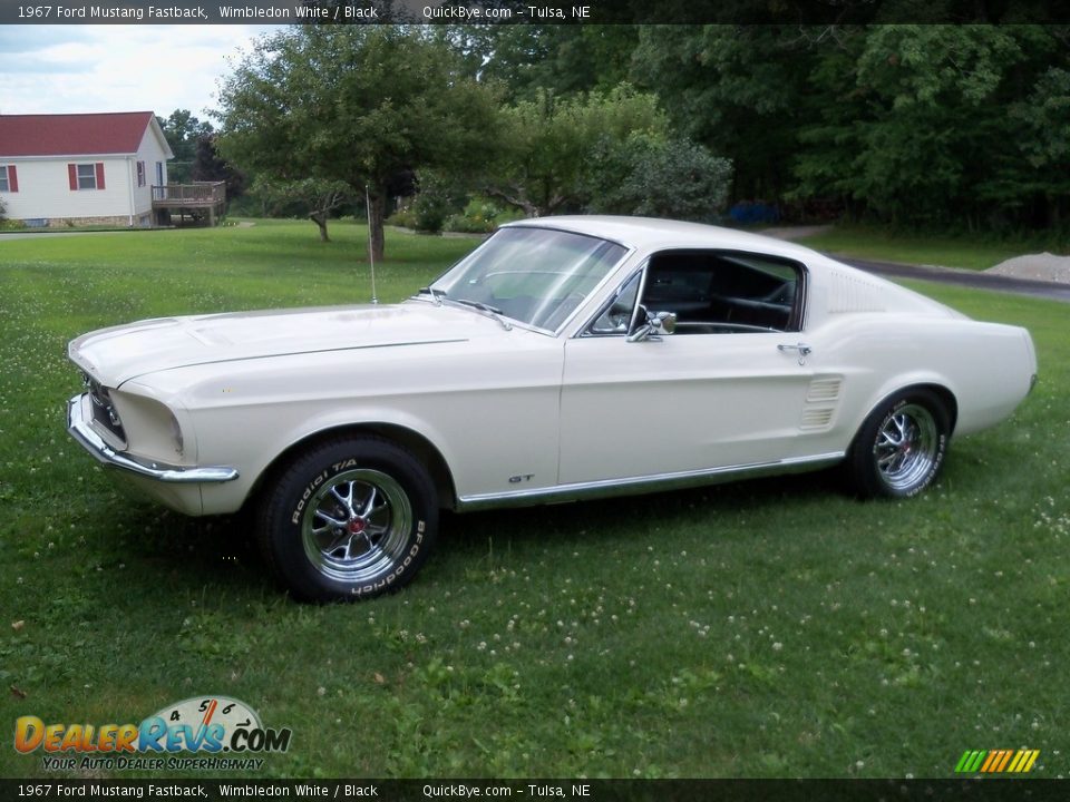 Wimbledon White 1967 Ford Mustang Fastback Photo #4