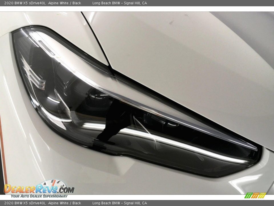 2020 BMW X5 sDrive40i Alpine White / Black Photo #14