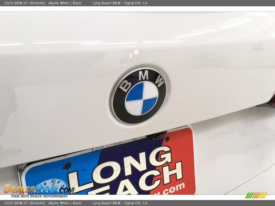2020 BMW X5 sDrive40i Alpine White / Black Photo #16