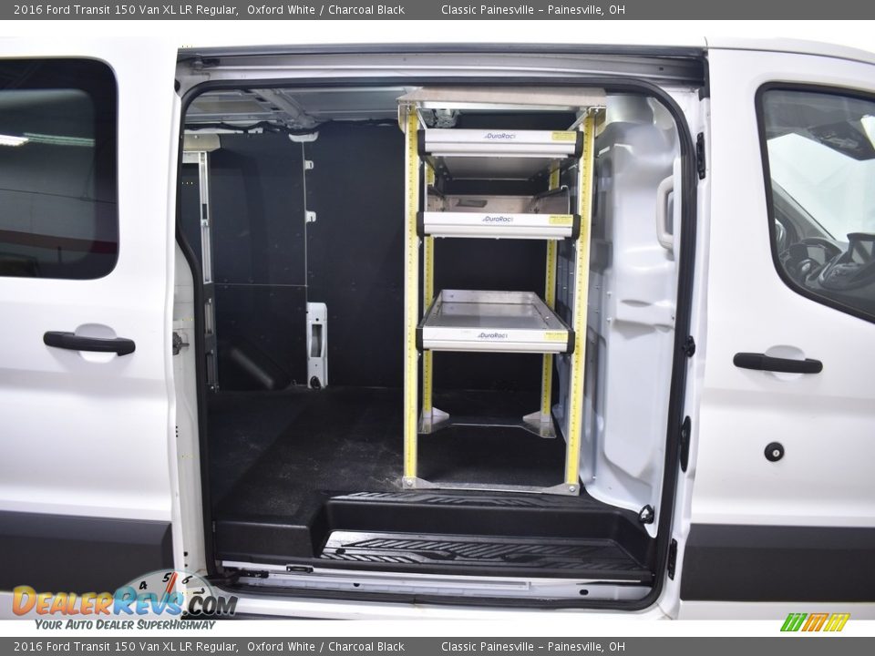 2016 Ford Transit 150 Van XL LR Regular Oxford White / Charcoal Black Photo #9