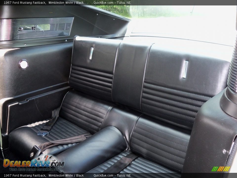 Rear Seat of 1967 Ford Mustang Fastback Photo #18