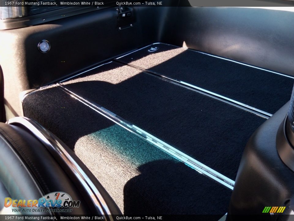 Rear Seat of 1967 Ford Mustang Fastback Photo #19
