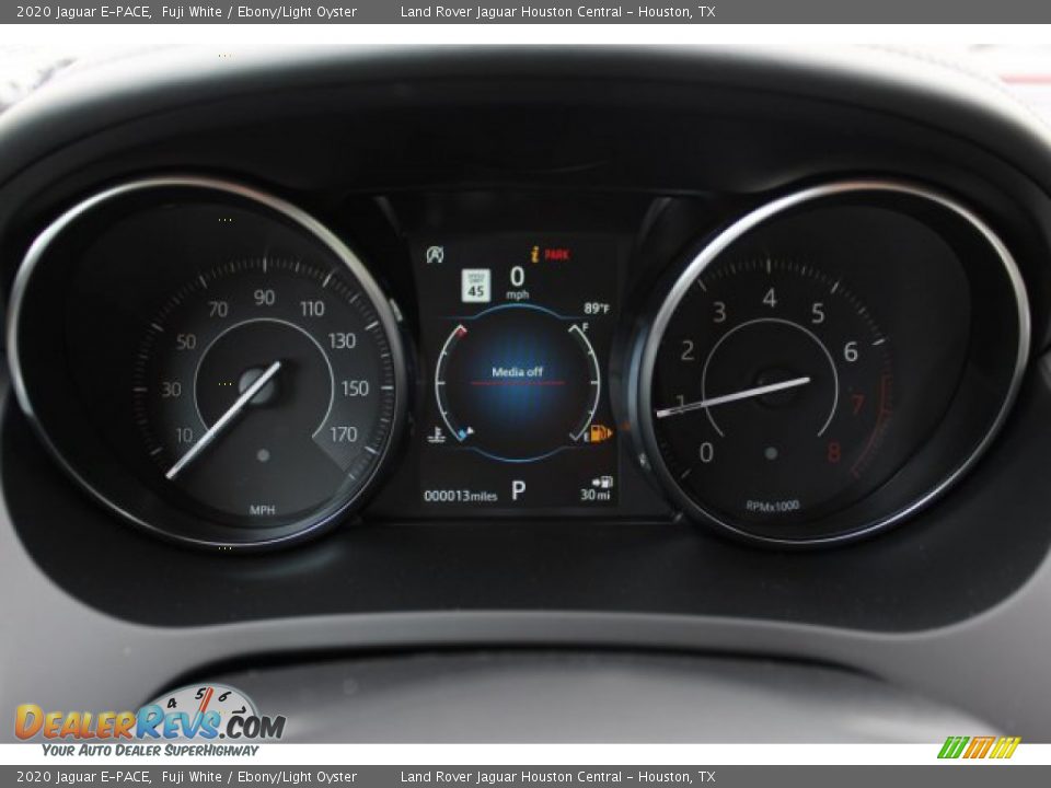 2020 Jaguar E-PACE Fuji White / Ebony/Light Oyster Photo #22