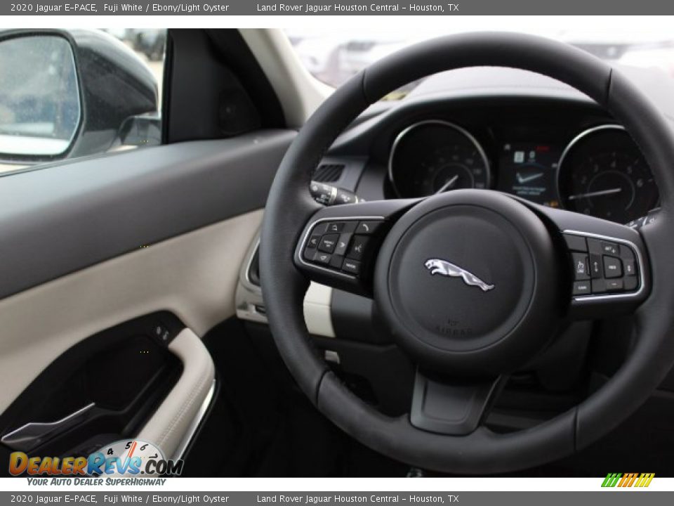 2020 Jaguar E-PACE Fuji White / Ebony/Light Oyster Photo #26