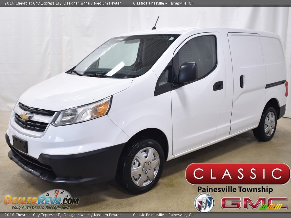 2016 Chevrolet City Express LT Designer White / Medium Pewter Photo #1