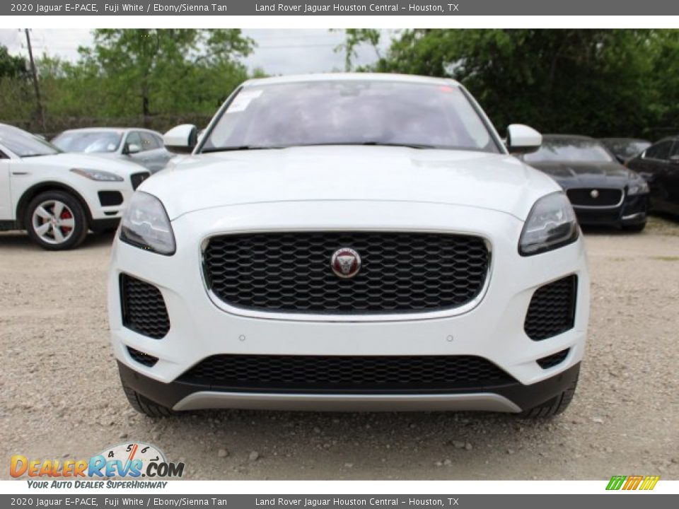 2020 Jaguar E-PACE Fuji White / Ebony/Sienna Tan Photo #8