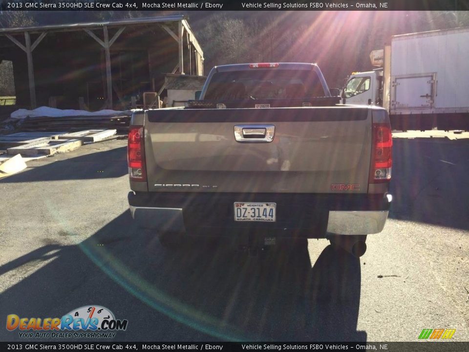 2013 GMC Sierra 3500HD SLE Crew Cab 4x4 Mocha Steel Metallic / Ebony Photo #2