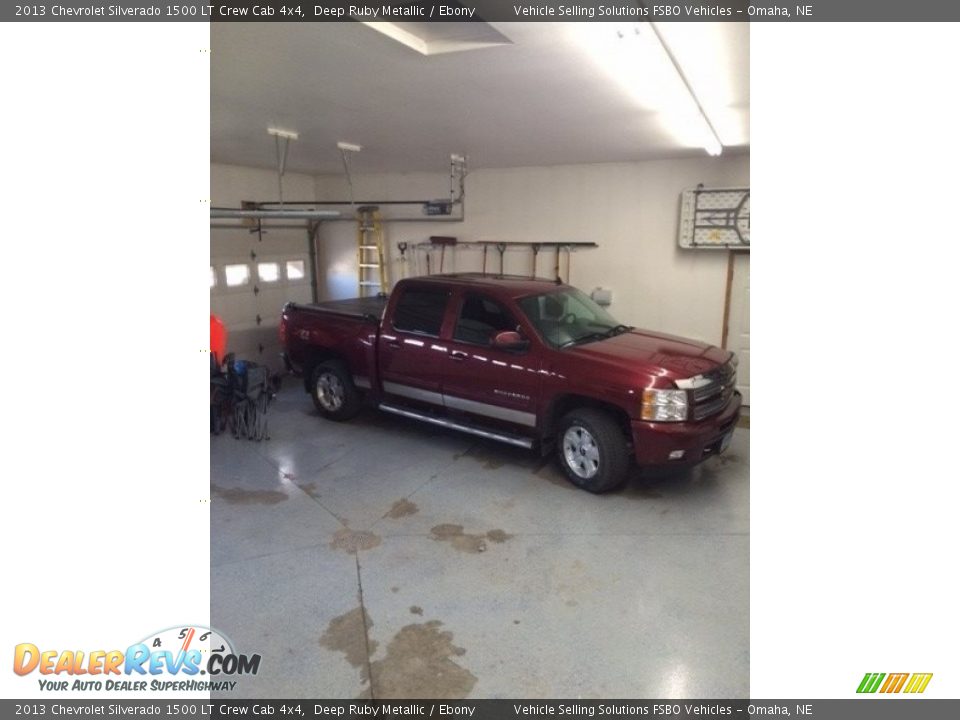 2013 Chevrolet Silverado 1500 LT Crew Cab 4x4 Deep Ruby Metallic / Ebony Photo #3