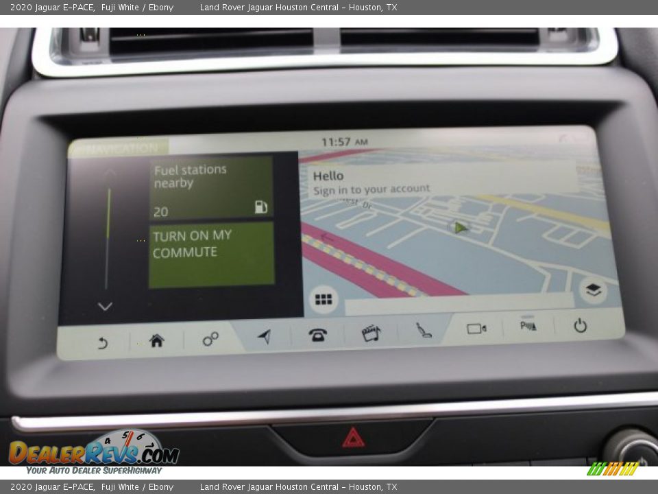 2020 Jaguar E-PACE Fuji White / Ebony Photo #13