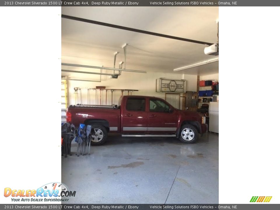 2013 Chevrolet Silverado 1500 LT Crew Cab 4x4 Deep Ruby Metallic / Ebony Photo #5