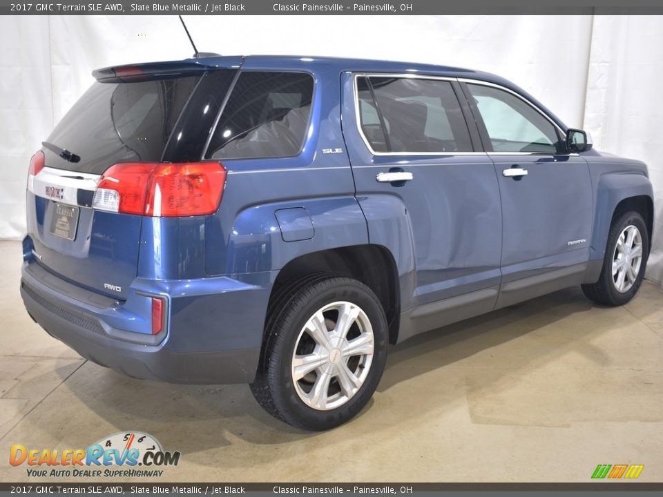 2017 GMC Terrain SLE AWD Slate Blue Metallic / Jet Black Photo #2