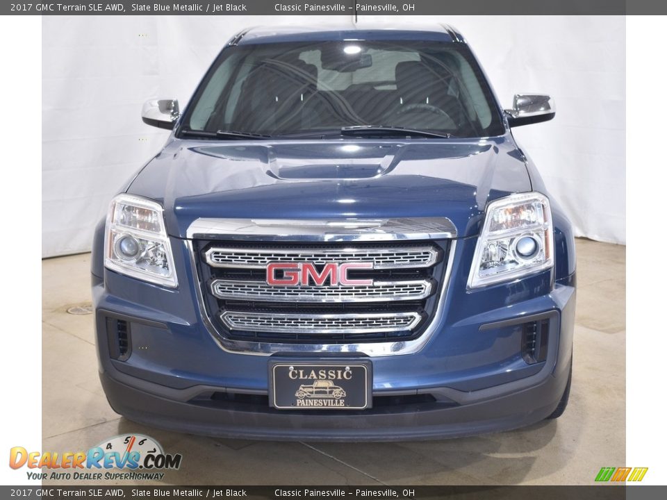 2017 GMC Terrain SLE AWD Slate Blue Metallic / Jet Black Photo #4