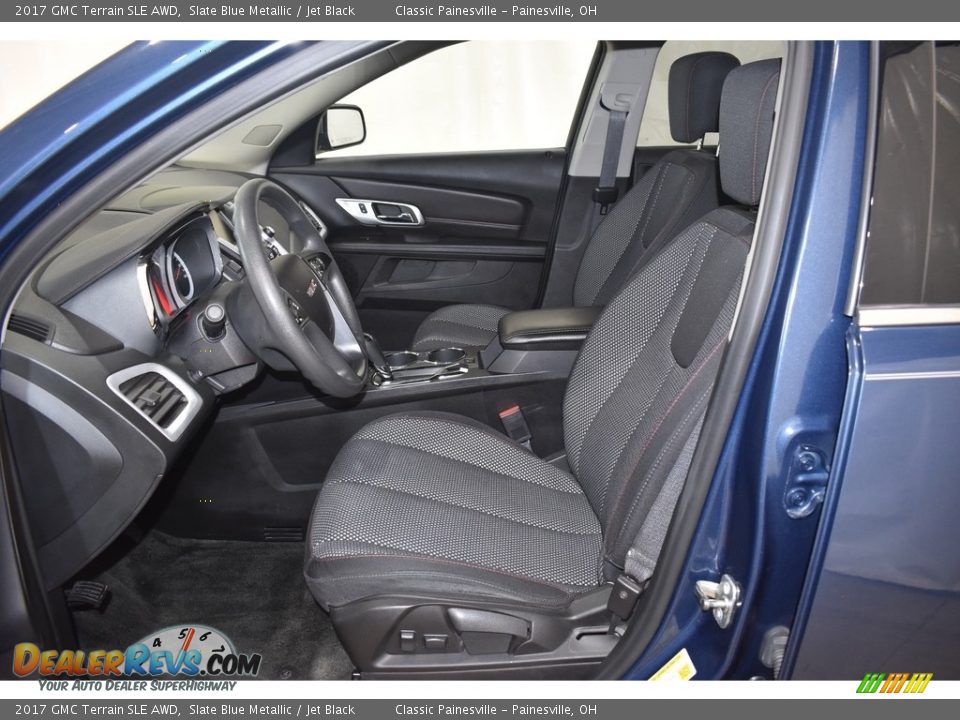 2017 GMC Terrain SLE AWD Slate Blue Metallic / Jet Black Photo #7