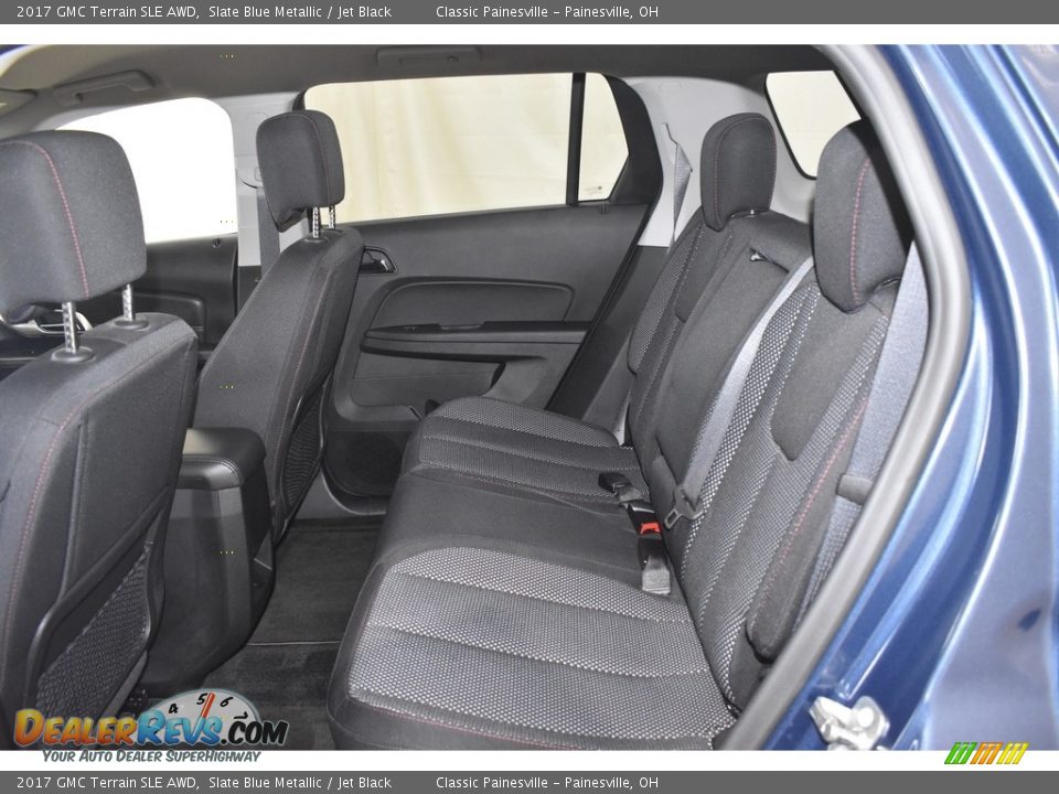 2017 GMC Terrain SLE AWD Slate Blue Metallic / Jet Black Photo #8