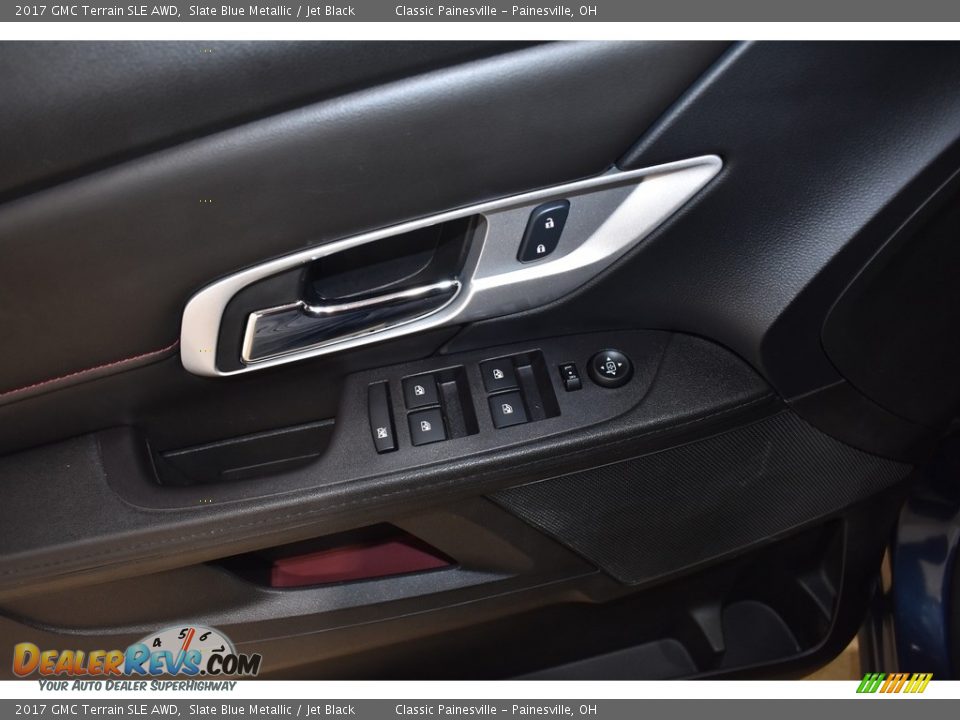 2017 GMC Terrain SLE AWD Slate Blue Metallic / Jet Black Photo #10