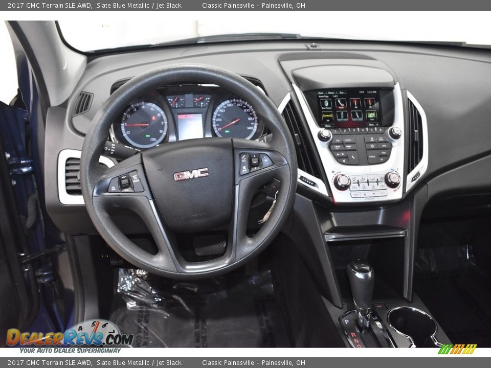 2017 GMC Terrain SLE AWD Slate Blue Metallic / Jet Black Photo #11