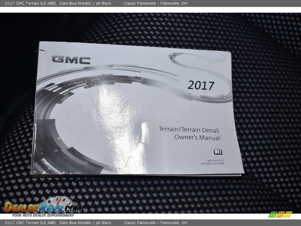 2017 GMC Terrain SLE AWD Slate Blue Metallic / Jet Black Photo #15