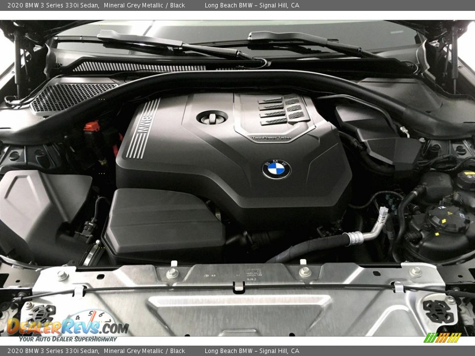 2020 BMW 3 Series 330i Sedan Mineral Grey Metallic / Black Photo #10