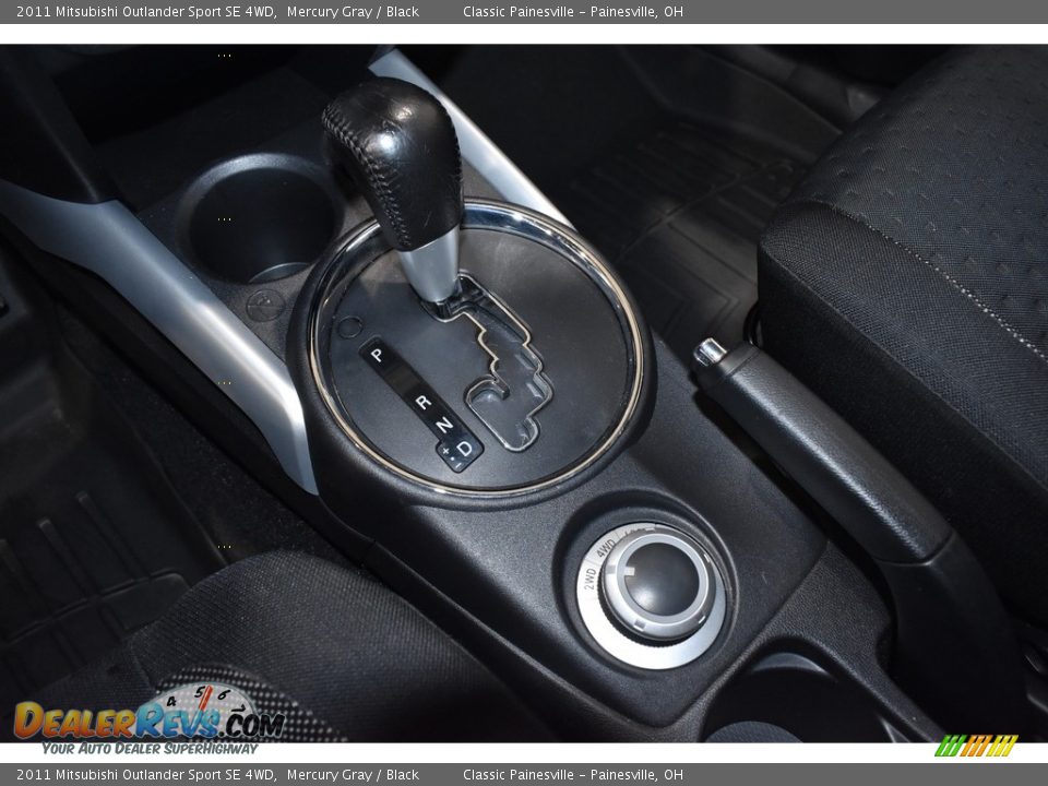2011 Mitsubishi Outlander Sport SE 4WD Mercury Gray / Black Photo #13