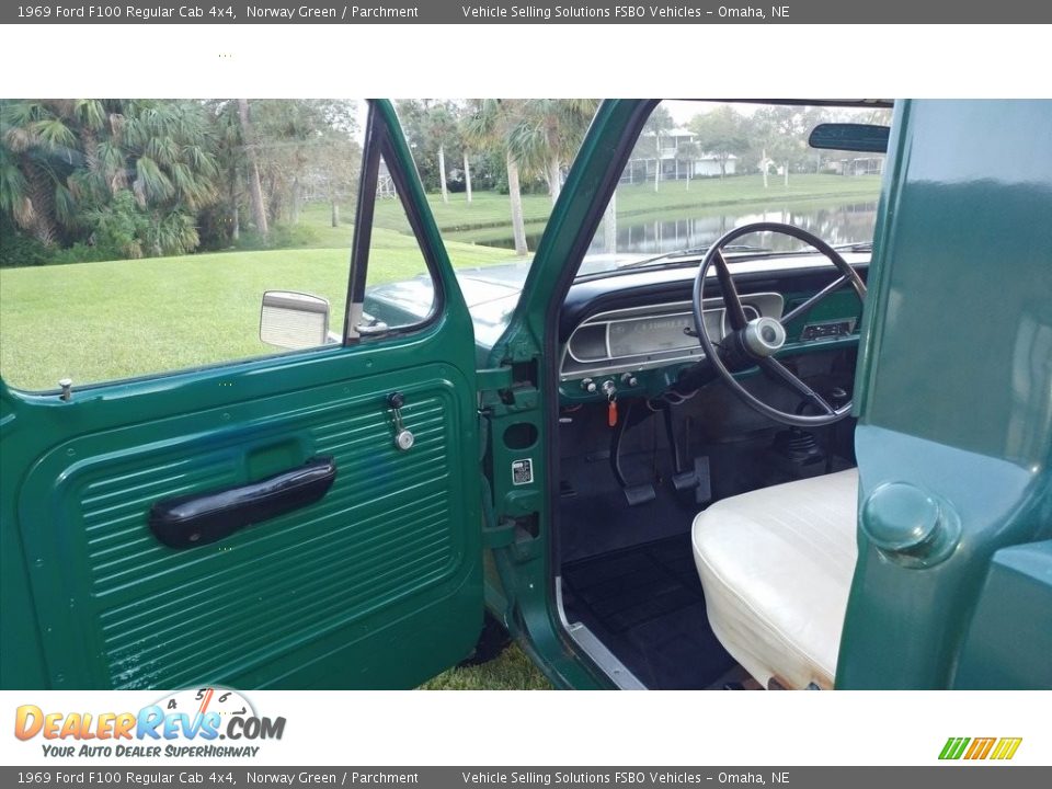 Parchment Interior - 1969 Ford F100 Regular Cab 4x4 Photo #6