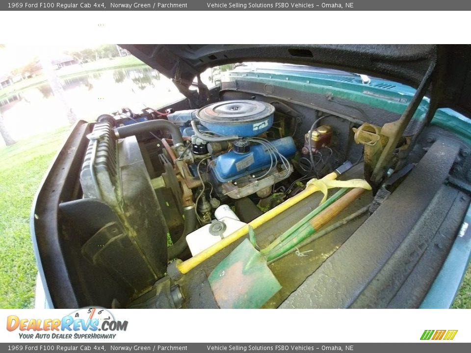 1969 Ford F100 Regular Cab 4x4 360 ci. OHV 16-Valve V8 Engine Photo #8