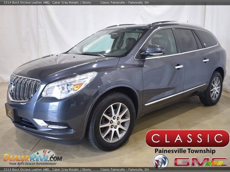 2014 Buick Enclave Leather AWD Cyber Gray Metallic / Ebony Photo #1