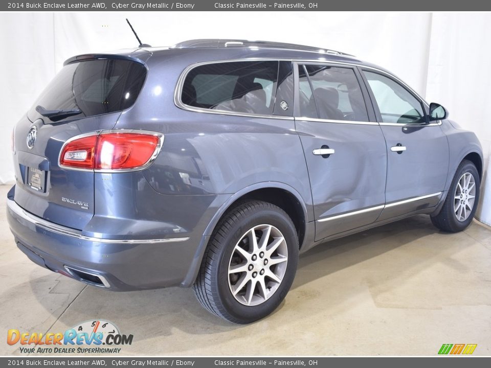 2014 Buick Enclave Leather AWD Cyber Gray Metallic / Ebony Photo #2