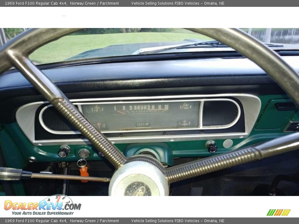 1969 Ford F100 Regular Cab 4x4 Gauges Photo #12