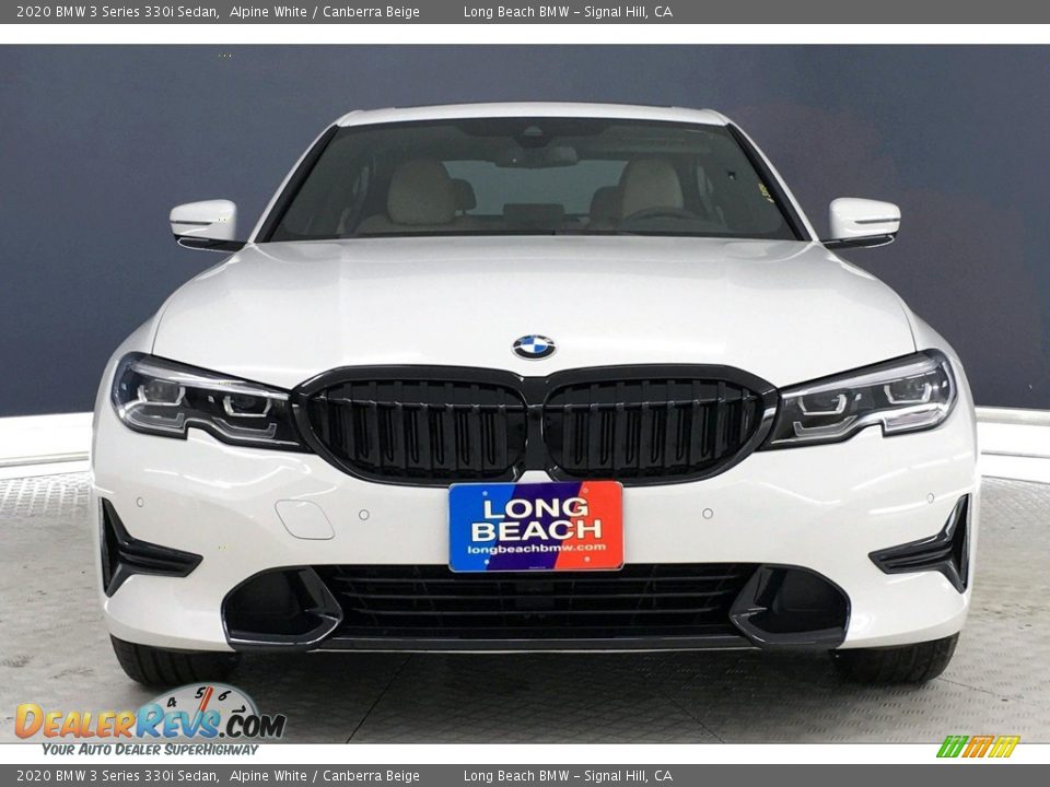 2020 BMW 3 Series 330i Sedan Alpine White / Canberra Beige Photo #2