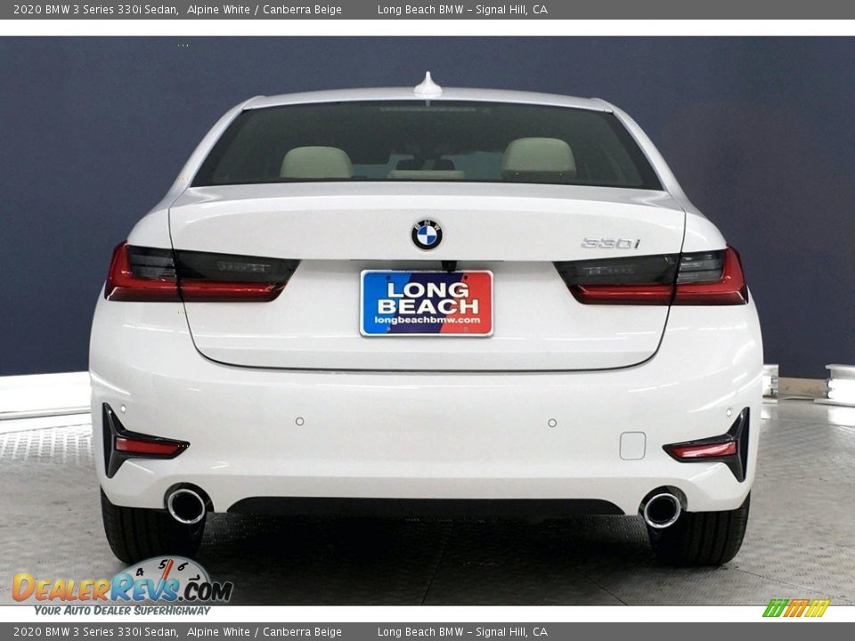 2020 BMW 3 Series 330i Sedan Alpine White / Canberra Beige Photo #4