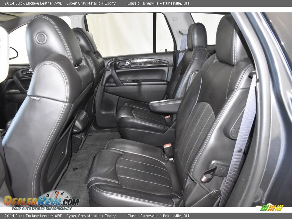 2014 Buick Enclave Leather AWD Cyber Gray Metallic / Ebony Photo #9