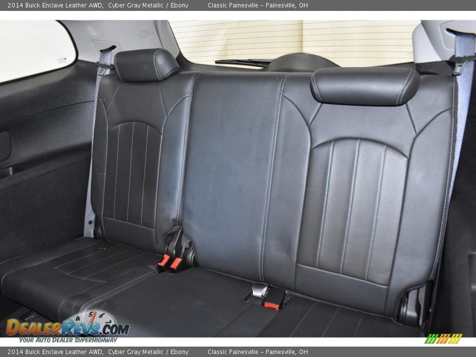 2014 Buick Enclave Leather AWD Cyber Gray Metallic / Ebony Photo #10