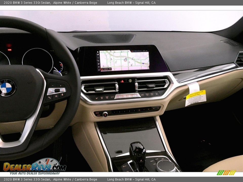 2020 BMW 3 Series 330i Sedan Alpine White / Canberra Beige Photo #6