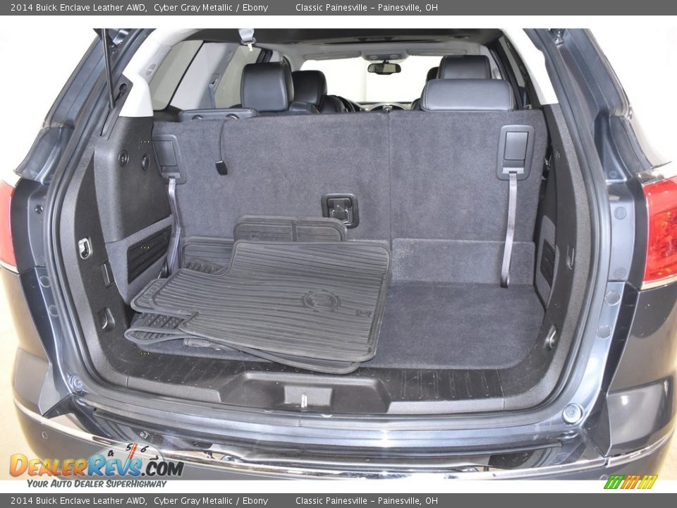 2014 Buick Enclave Leather AWD Cyber Gray Metallic / Ebony Photo #11