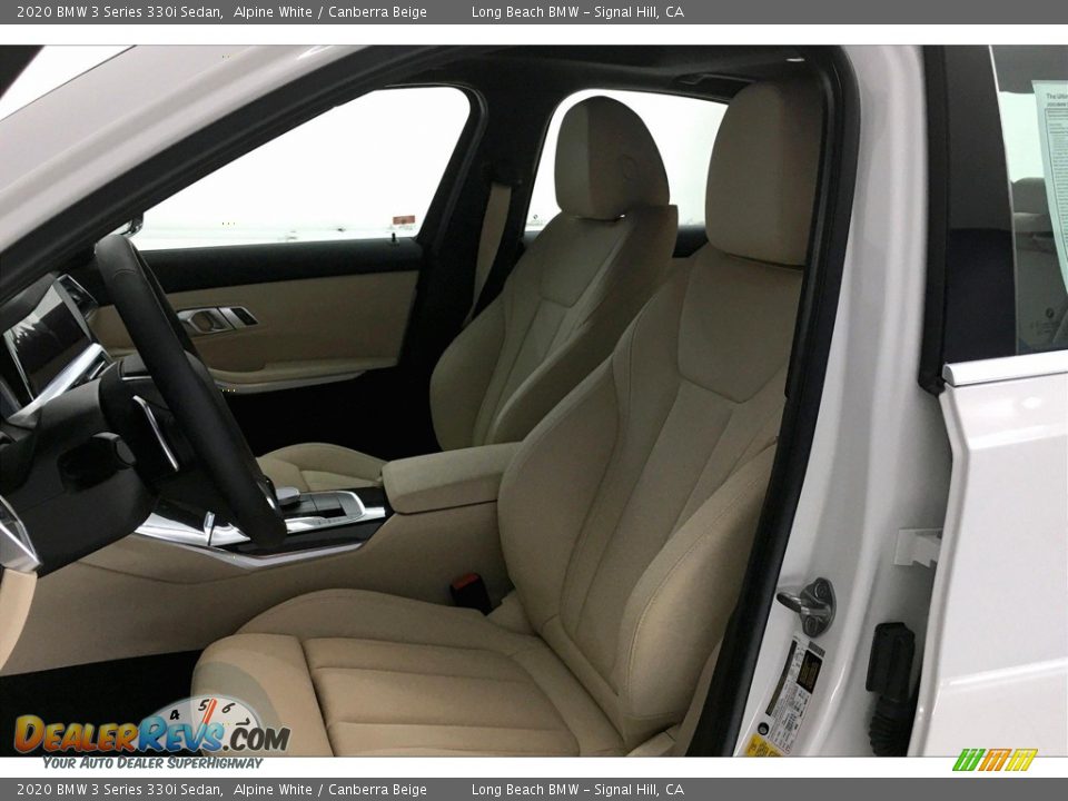 2020 BMW 3 Series 330i Sedan Alpine White / Canberra Beige Photo #9