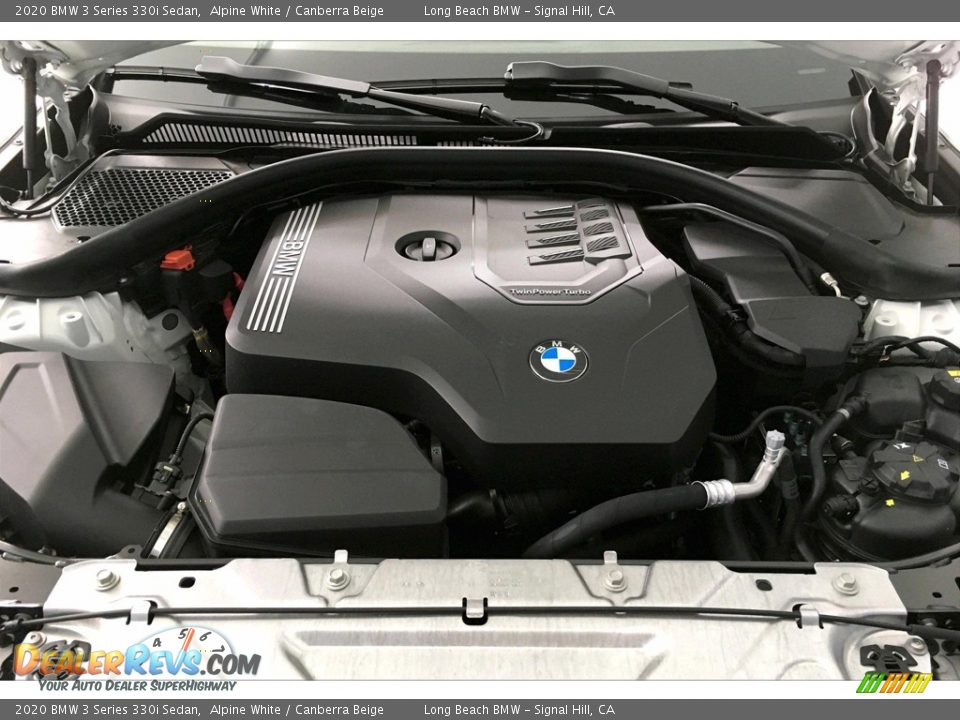 2020 BMW 3 Series 330i Sedan Alpine White / Canberra Beige Photo #10