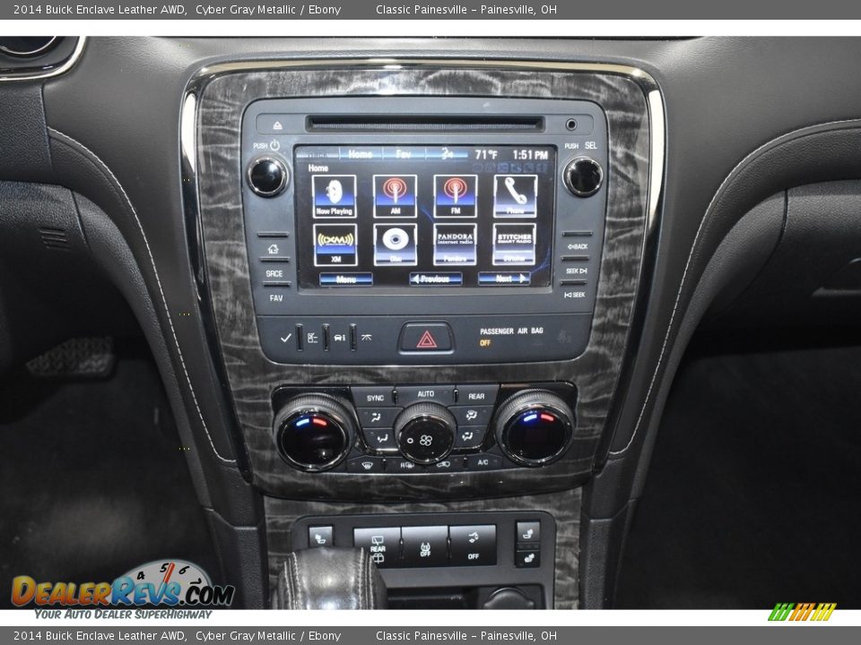 2014 Buick Enclave Leather AWD Cyber Gray Metallic / Ebony Photo #15