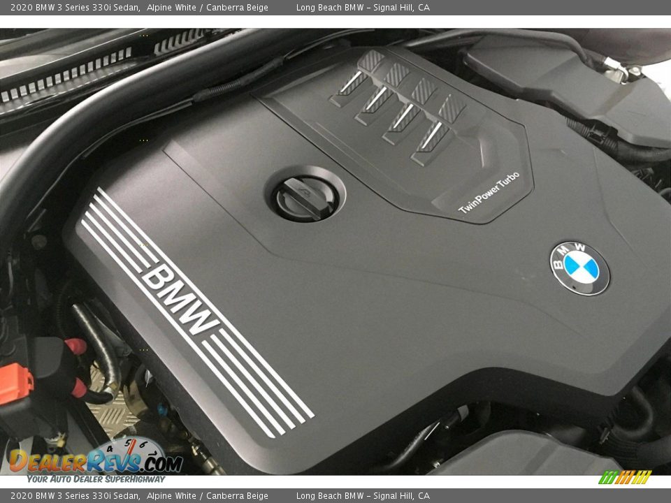 2020 BMW 3 Series 330i Sedan Alpine White / Canberra Beige Photo #11