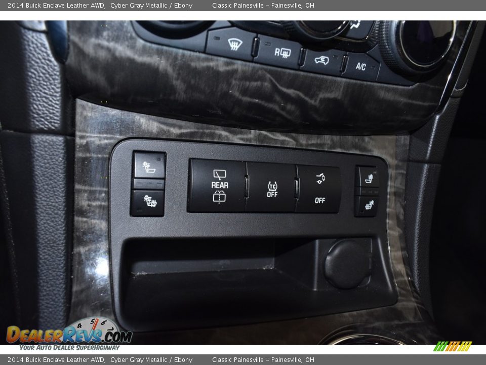 2014 Buick Enclave Leather AWD Cyber Gray Metallic / Ebony Photo #16