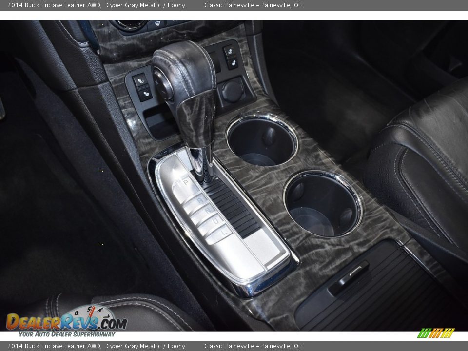 2014 Buick Enclave Leather AWD Cyber Gray Metallic / Ebony Photo #17